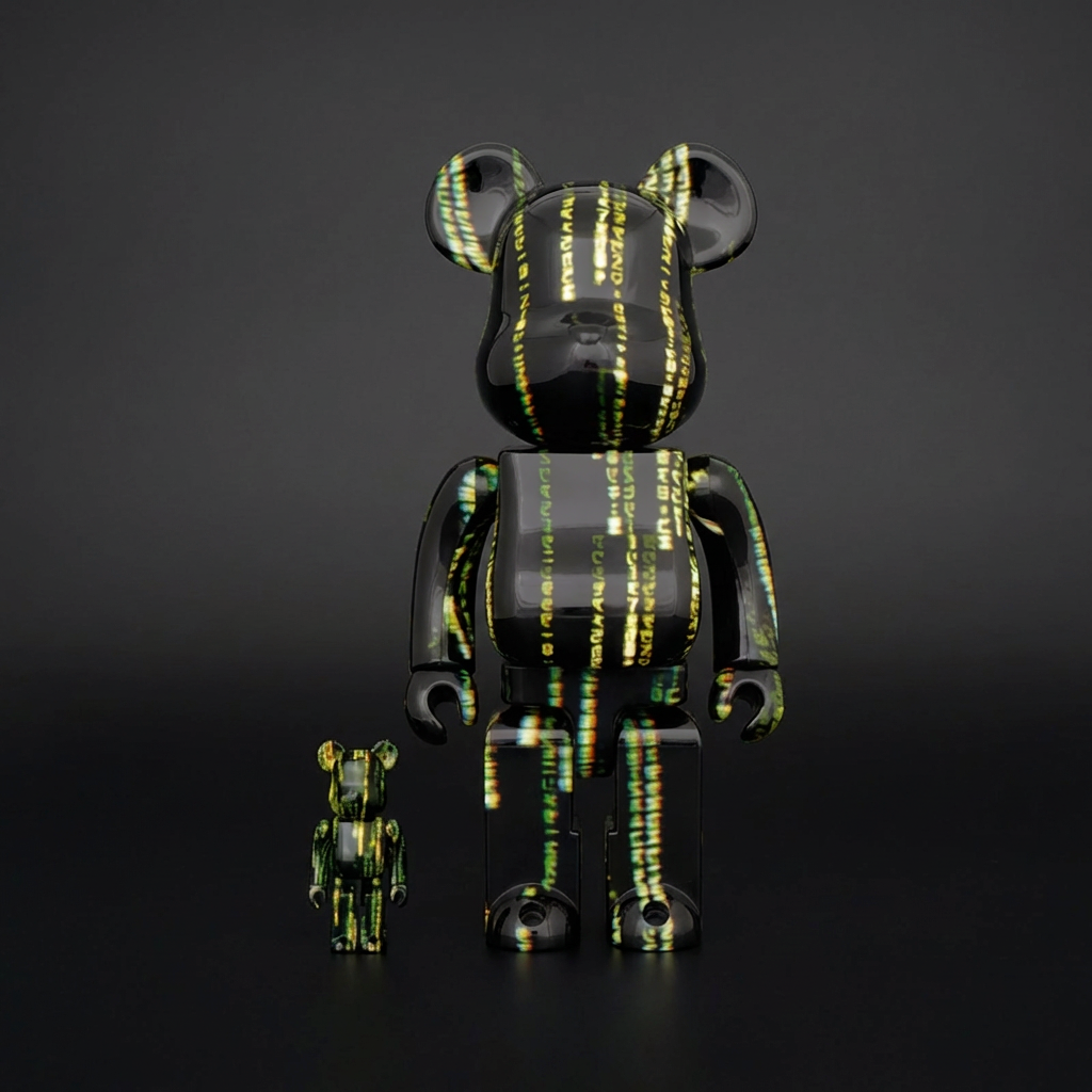 Bearbrick BE@RBRICK The Matrix Resurrections 100% & 400% Set