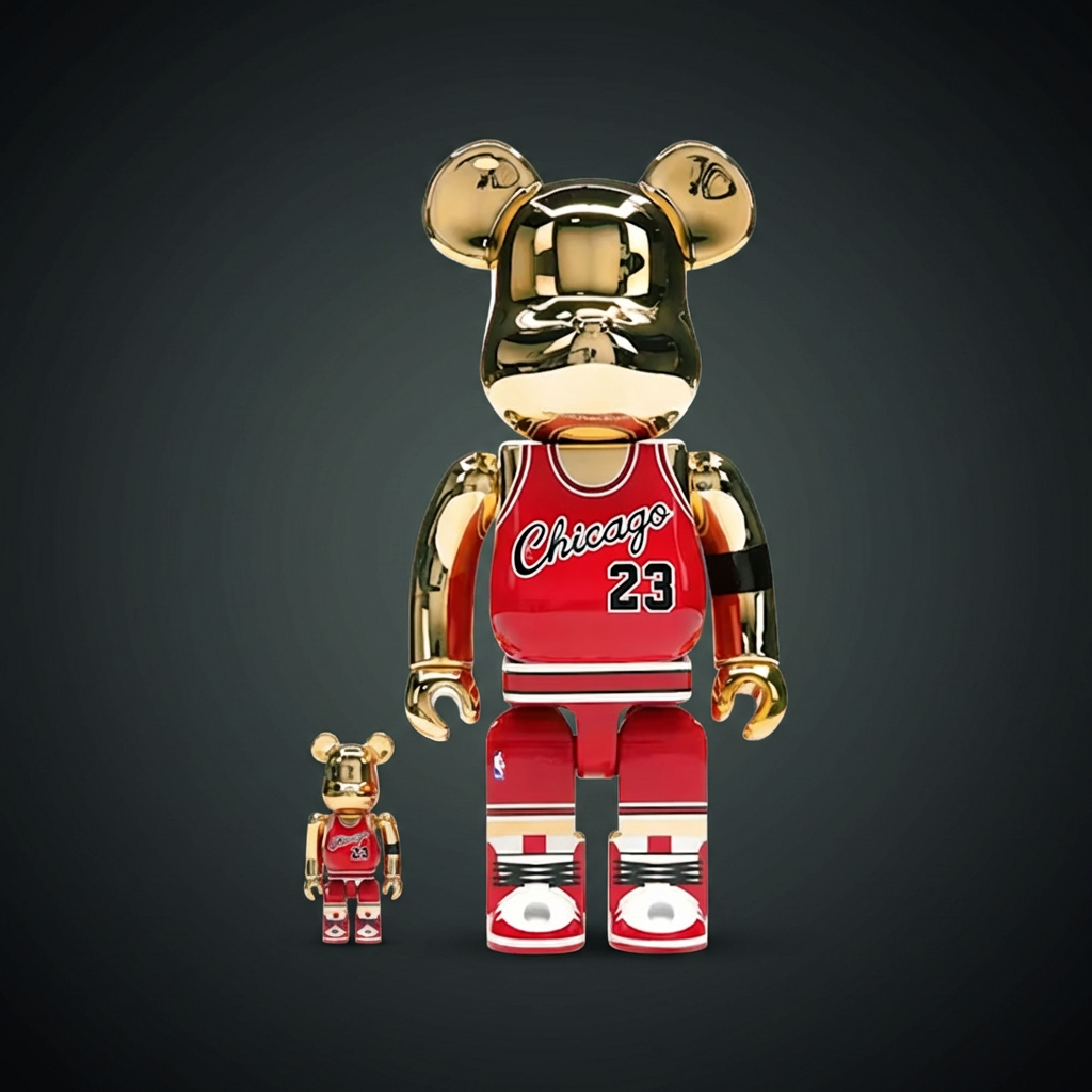 BE@RBRICK Riot Cop 100% & 400% Set | Sneakerbørsen