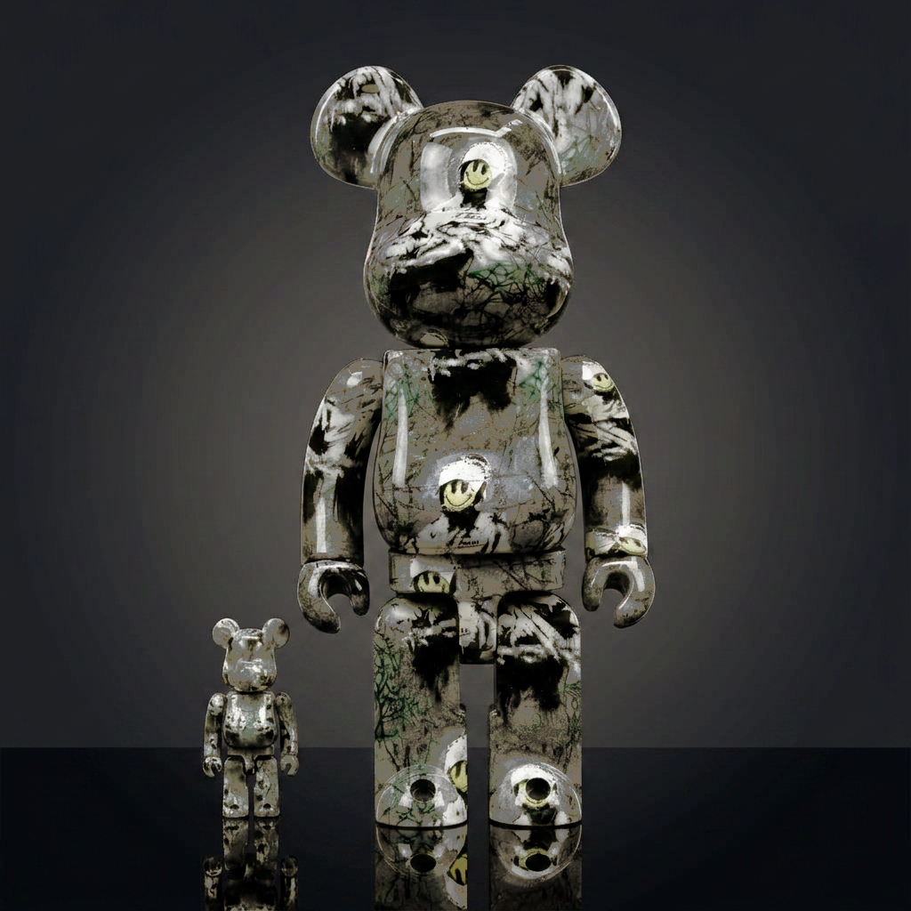 BE@RBRICK Riot Cop 100% & 400% Set | Sneakerbørsen